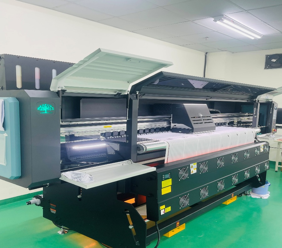 Heat transfer printing machine